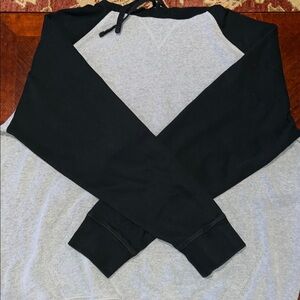 Goodfellow & Co Charcoal and Light Gray Pullover Hooded Sweatshirt Pre-owned